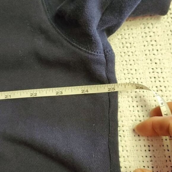 Eddie Bauer Womens 1/4 Zip Mock Neck Pullover Long Sleeve Sz XL Sweatshirt Tunic - Picture 7 of 9